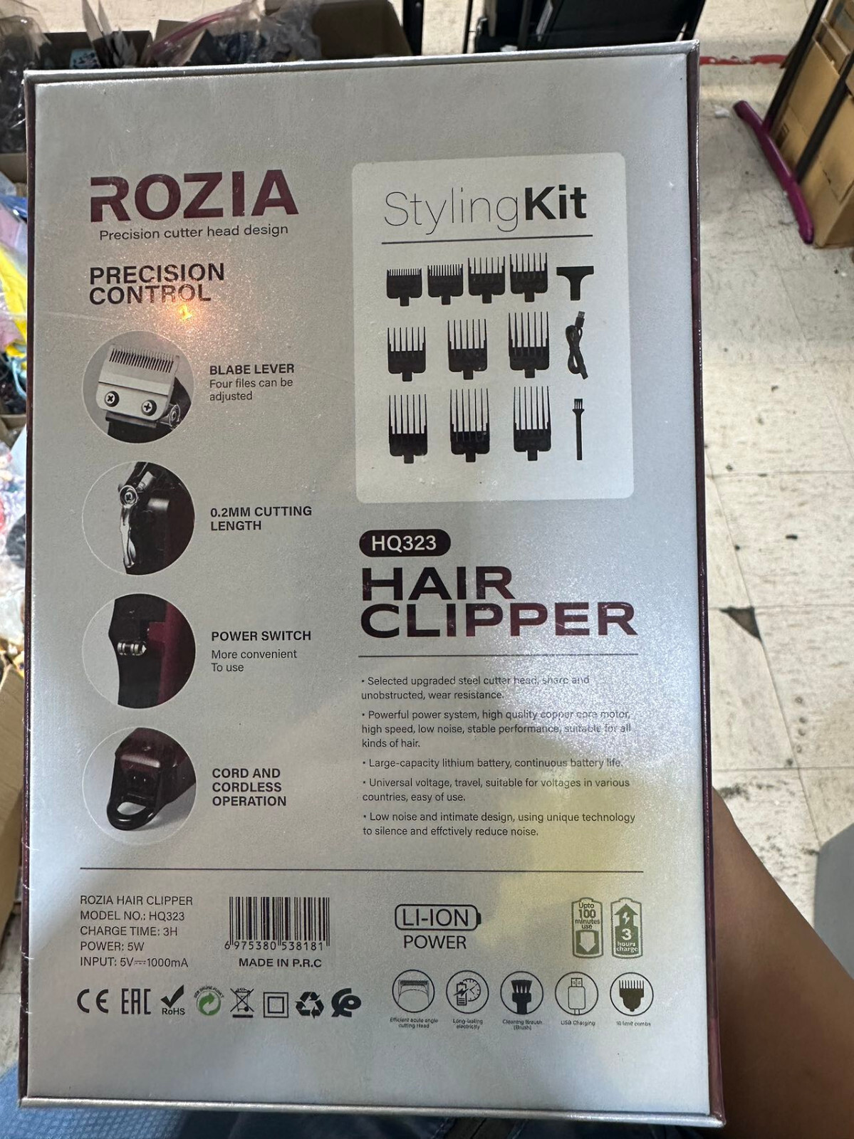 Hair Clippers Professional Cordless for Men Barber for Hair Cutting Kit Wireless