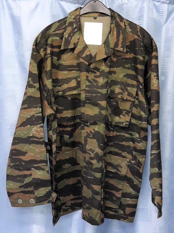 Us Feldjacke Typ Tiger Stripe L,Usa,Armeejacke,Feldbluse,MilitÃ¤Rjacke,Vietnam