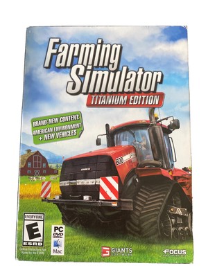 Farming Simulator - Titanium Edition - PC/Mac - Sim Game - W/ User Manual