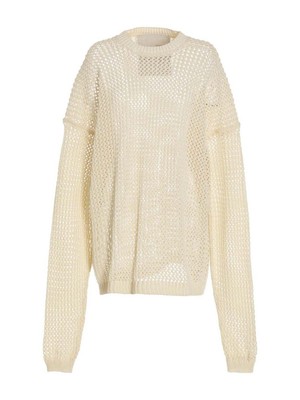 Pre-owned Ramael 'bio Cable' Dress In White