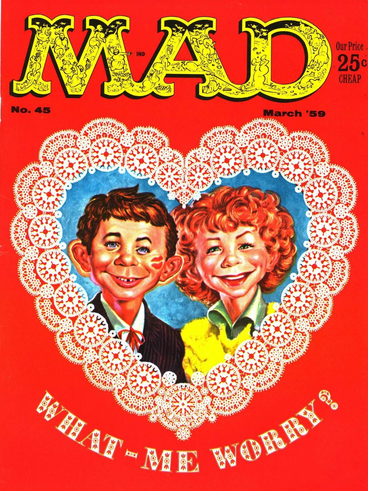 MAD アルフレッド・E・ニューマンサイン入ポスター Mad Magazine Themed NEW Metal Sign: Alfred E Neuman