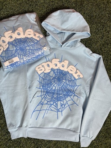 Pre-owned Spider Worldwide In Bag Sp5der “sky Blue Pre-owned Spider Worldwide In Bag Sp5der “sky Blue