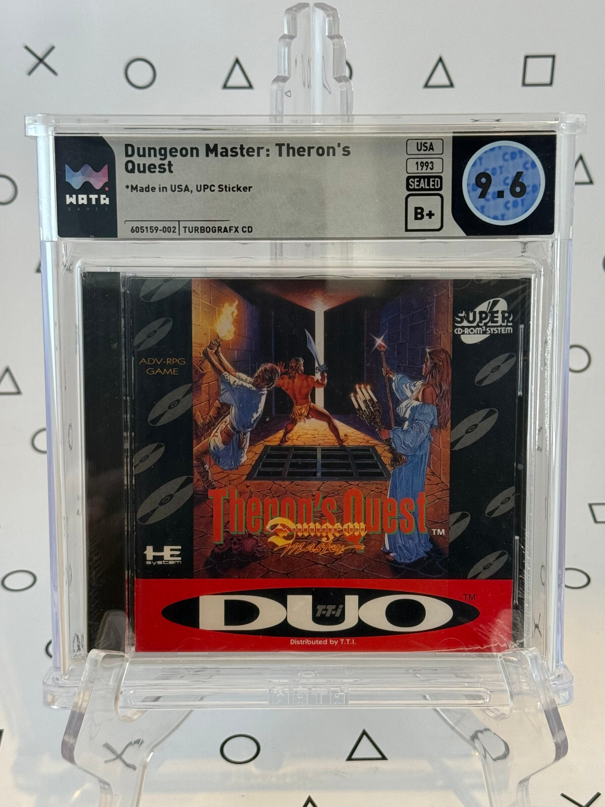 Dungeon Master: Theron's Quest Sealed - TurboGrafx CD - WATA
