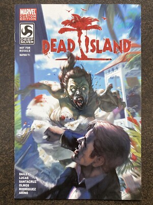 DEAD ISLAND #1 MARVEL CUSTOM EDITION COMIC DEEP SILVER VIDEO GAME 2011 SDCC NM