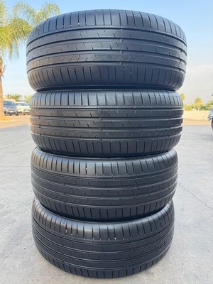 4 PNEUMATICI SEMINUOVI APLUS A610 235/50R19 103Y XL GOMME USATE
