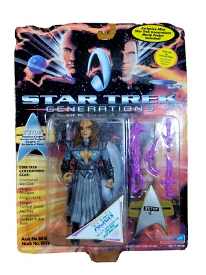 Vintage 1994 Star Trek 5'' B'ETOR Action Figure, Playmates, New