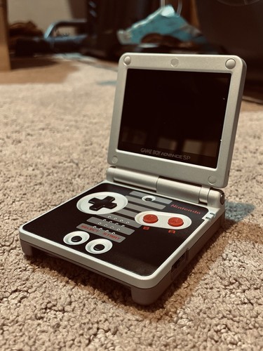Nintendo Game Boy Advance SP System GBA SP IPS LCD Backlight