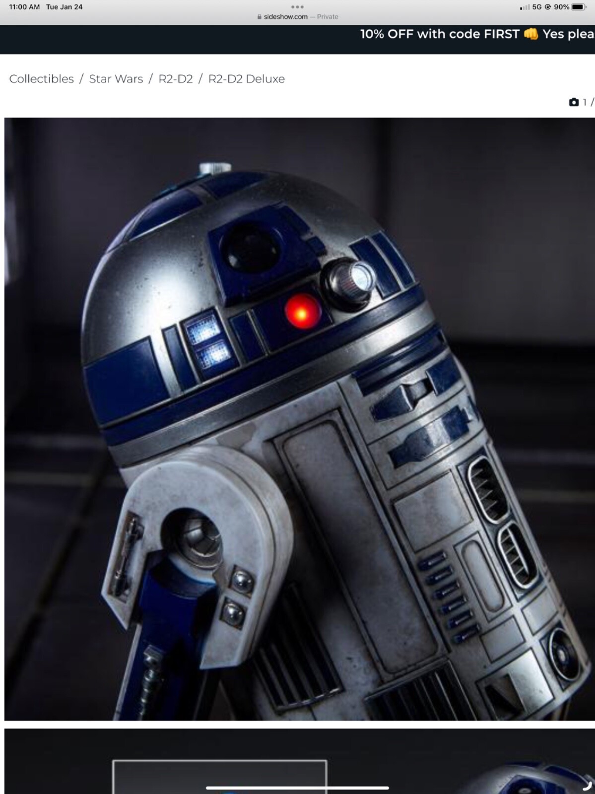 R2-D2 Deluxe Sixth Scale Figure | eBay