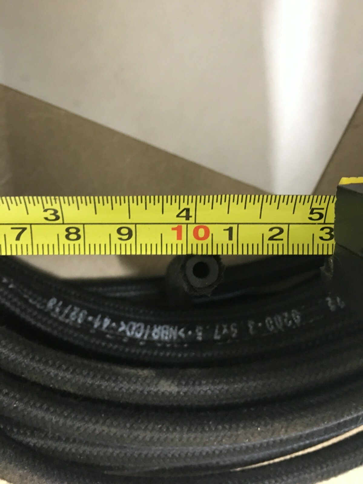 Braided Diesel Fuel Return Hose 3.5mm For Deutz Engines Skid Steer