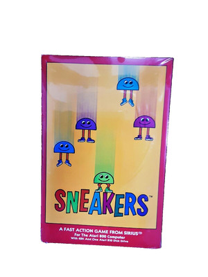 SNEAKERS (1980) BRAND NEW  FACTORY SEALED  Sirius Software  ATARI 800/XL/XE  48K
