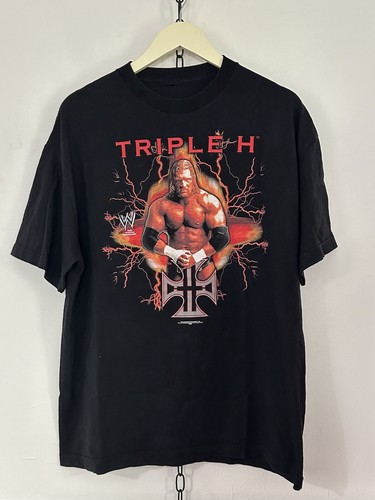 Vintage 2002 Triple H WWE Rare T Shirt | eBay