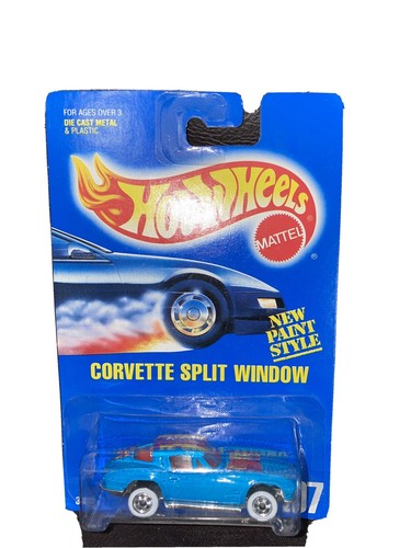 旧いHot Wheels SPLIT WINDOW '63 No. 4354 63 Split Window Hot Wheels 1995 Treasure Hunt - HWtreasure.com