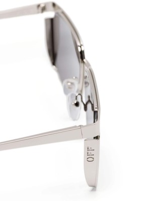 Pre-owned Off-white Oeri121s24met0017272 Yoder Sunglasses