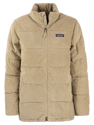 Pre-owned Patagonia Corduroy Jacket In Beige