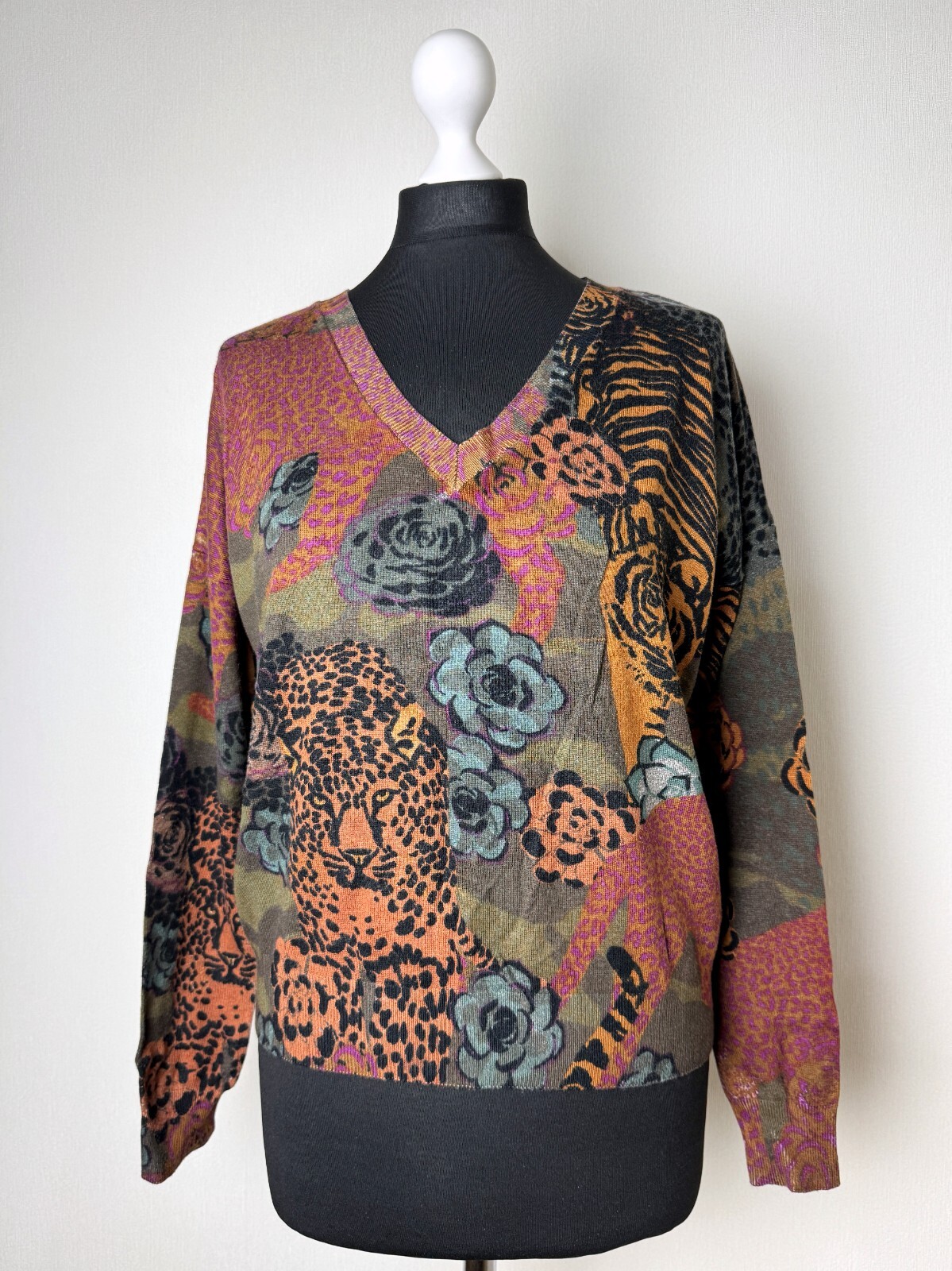 x-masuminnie  Desigual 6103368 Desigual Tanzania 21WWJFA6 womens jumper pullover Size XS