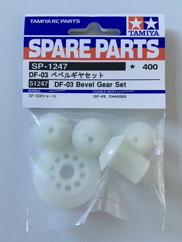 Tamiya 51247 RC DF03 Bevel Gear Set For Dark Impact/Keen