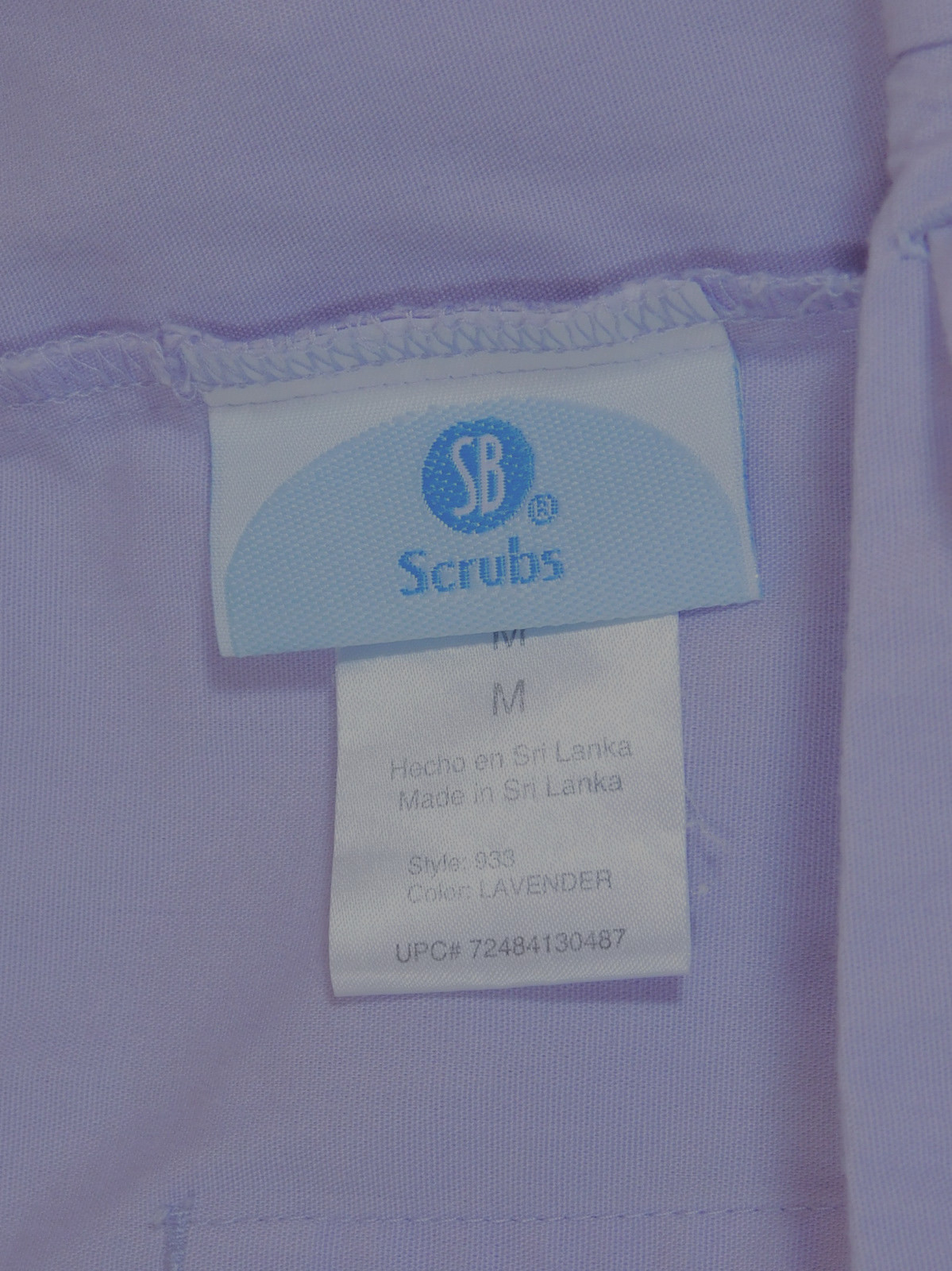 UB Scrubs Womens Pants Bottoms Solid Light Purple Size M great condition