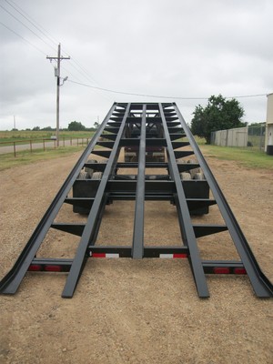 40' Gooseneck Shipping Container Trailer