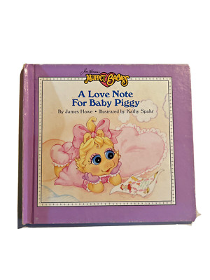 Jim Henson's Muppet Babies A Love Note For Piggy Hardcover Book Vintage 1986