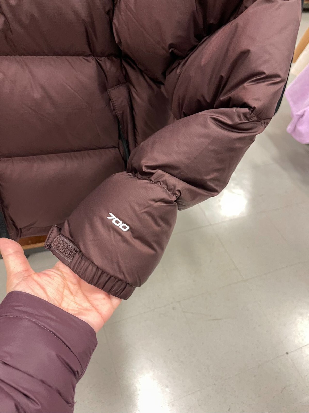 THE NORTH FACE WOMENS/ THE NORTH FACE 1996 RETRO NUPTSE JACKET 700 DOWN-COALBRWN