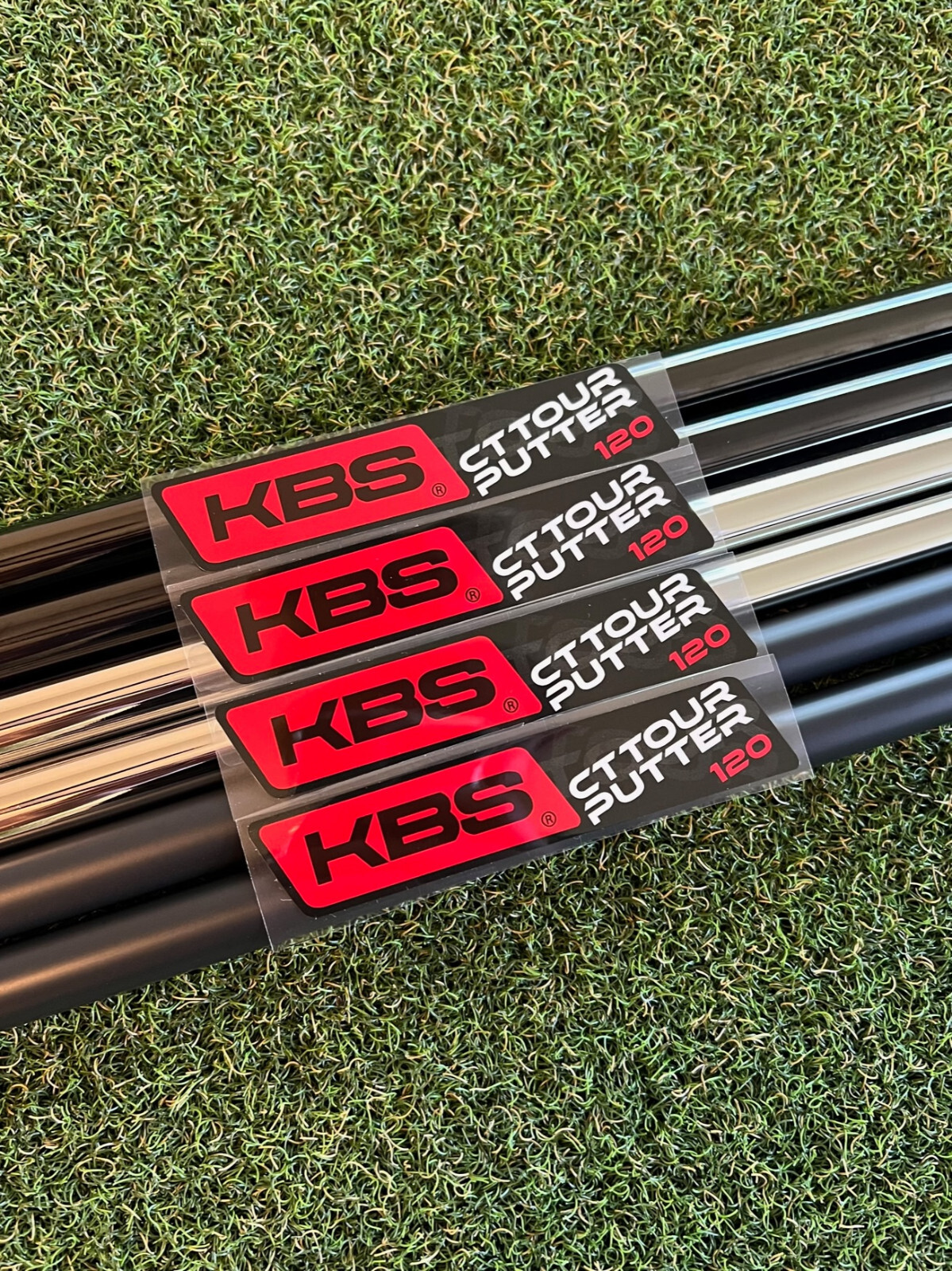 NEW KBS CT Tour Putter Shaft .355 & .370 Tip - Choose Single / Double Bend