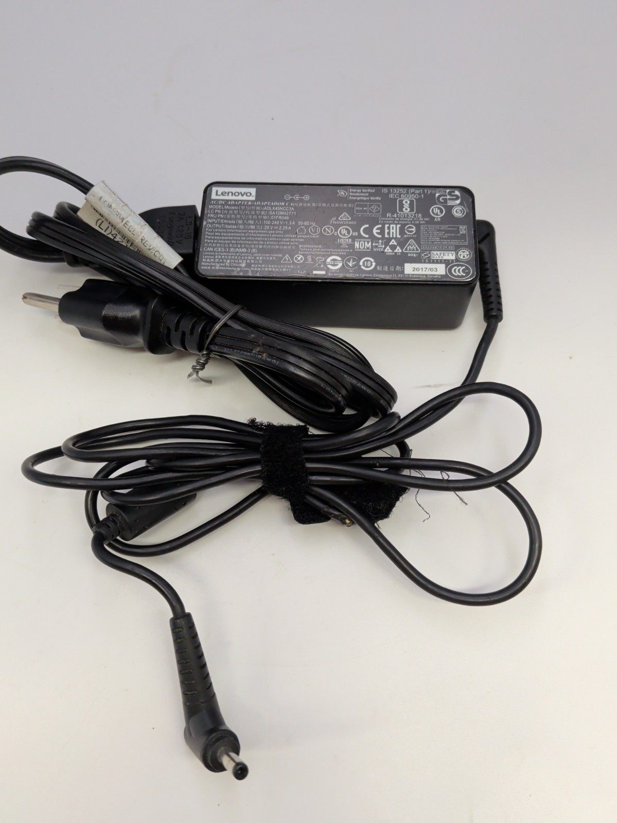 OEM Lenovo ADLX45NCC3A 45W AC Power Adapter Charger for Chromebook N22 N23 N42