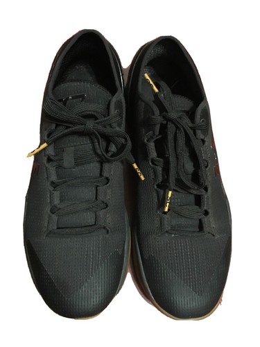 Under Armour Curry 2 Elite LE Basketball Black Gold Shoes