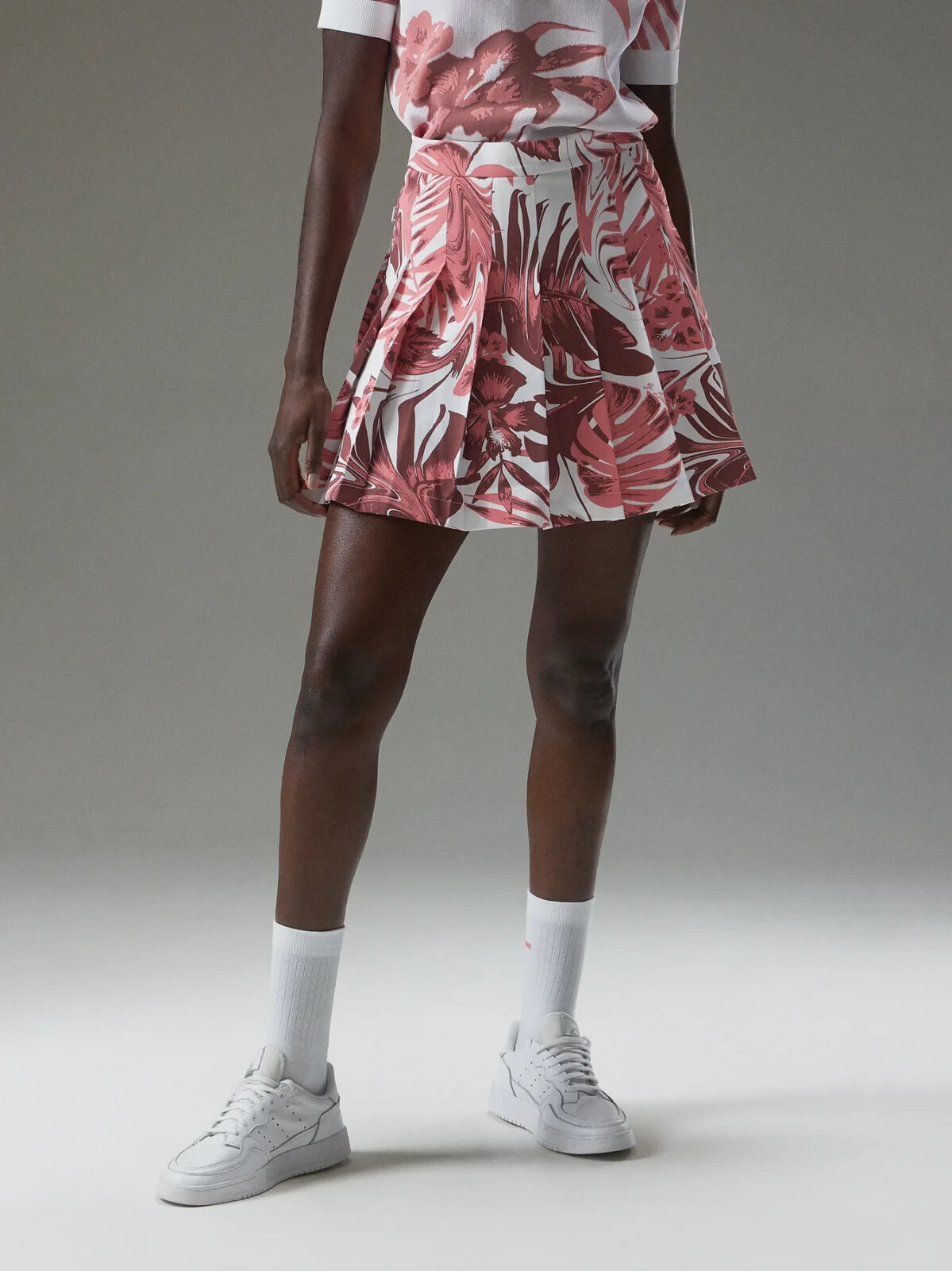 J. Lindeberg Womens ADINA Print Golf Tennis SKORT GWSD07406