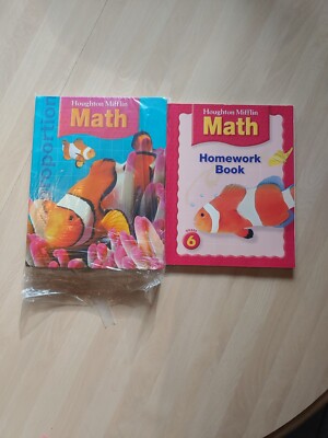 Houghton Mifflin Grade 6 Math Student Text with Practice Workbook