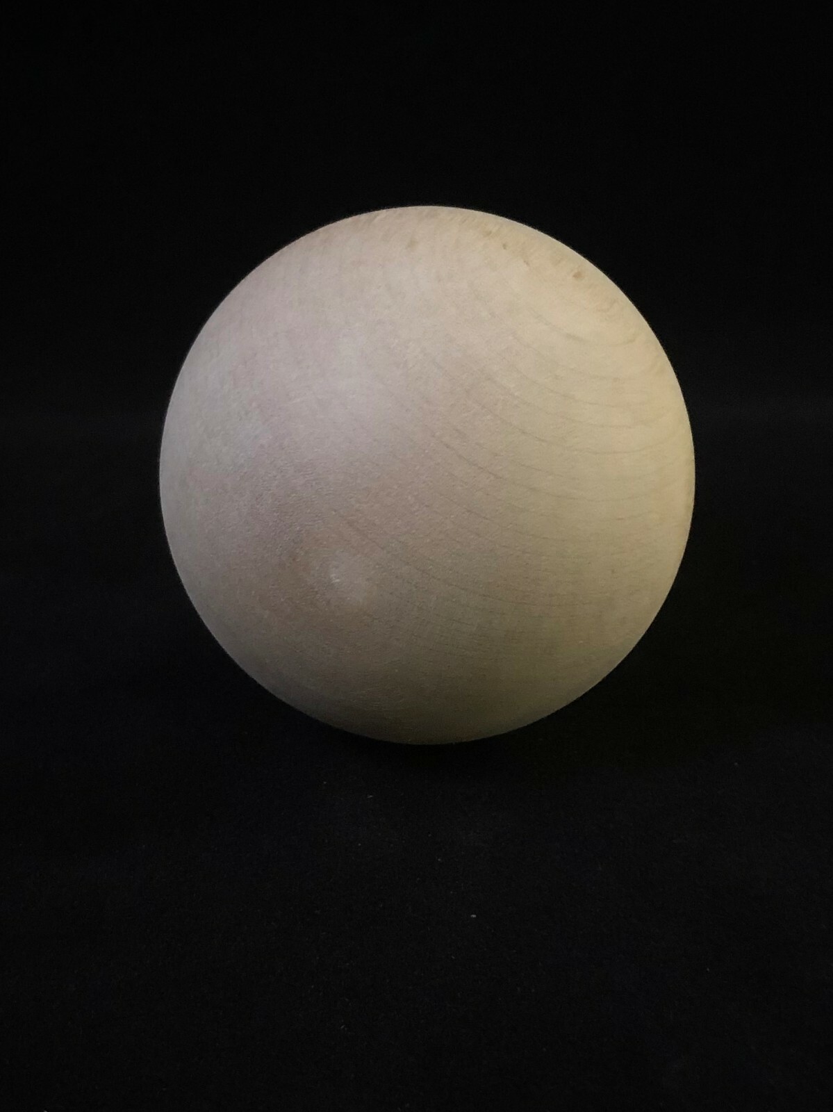 Unfinished 2 3/4 inch Natural Hardwood Balls - Wooden Balls for Crafts & Hobbies