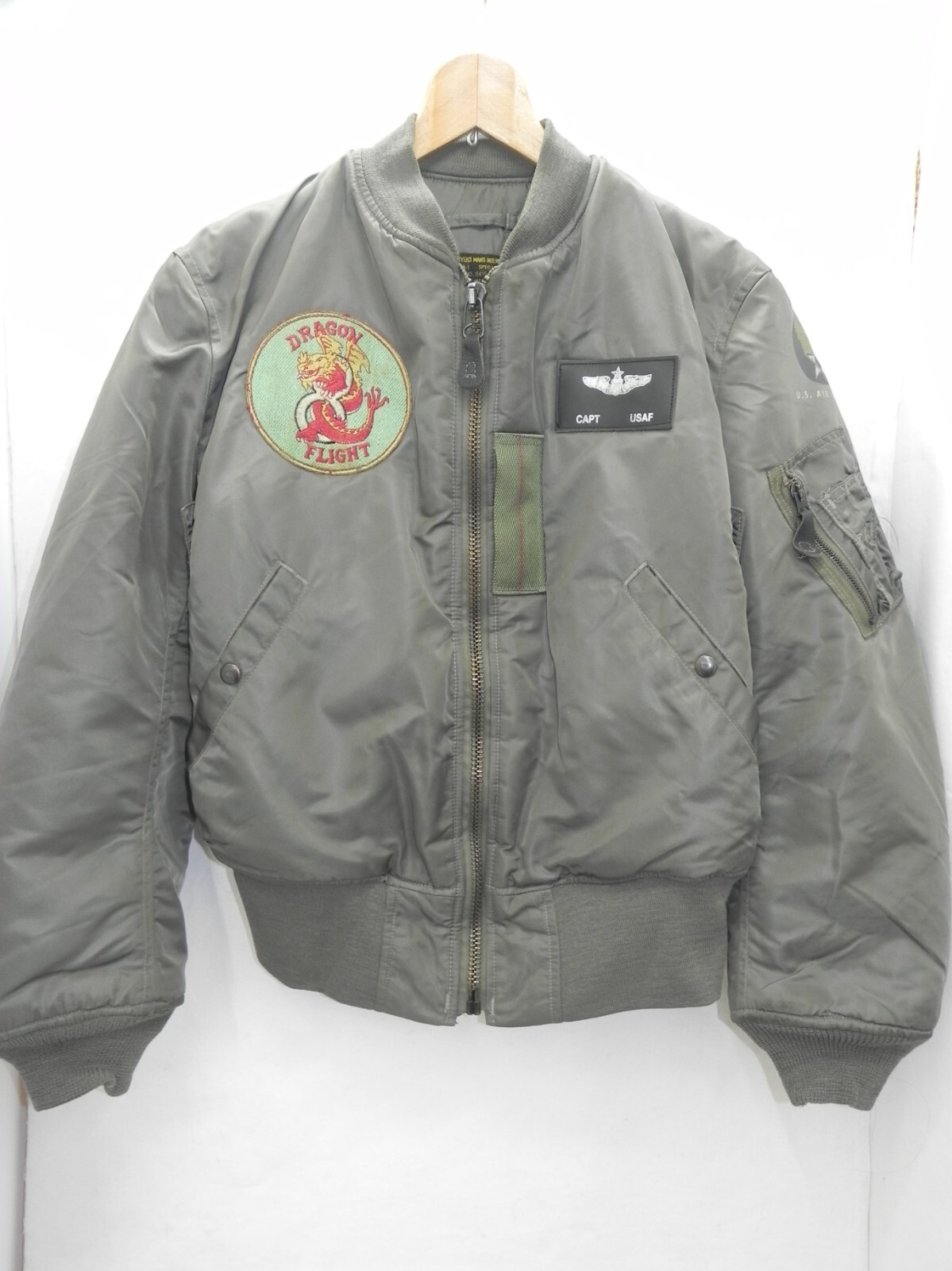 AVIREX MA-1 US FORCE Flight Bomber Jacket 8415-273-3571 AVIREX MA-1 US FORCE Flight Bomber Jacket 8415-273-3571