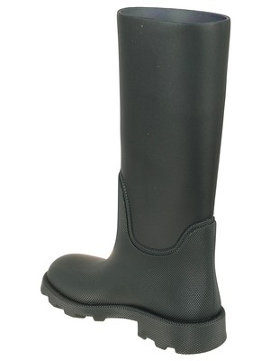 Pre-owned Burberry Marsh High Boots In Green