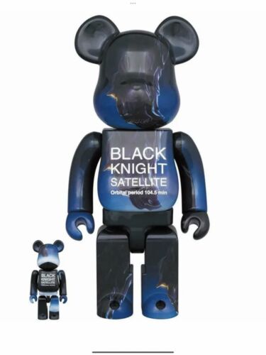 割引発見 toy Medicom BE@RBRICK bearbrick 100 SATELLITE KNIGHT BLACK キューブリック、ベアブリック