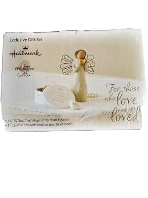 Hallmark Willow Tree Angel Of My Heart ''For those who love and are loved'' NIB