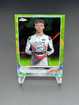 2022 Topps Chrome Sapphire Formula 1 F1 Pierre Gasly Chartreuse 113/199#44 NAN