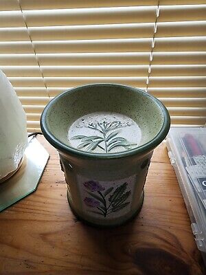 Yankee Candle Ceramic Tart & Wax Warmer/Burner flowers non electric