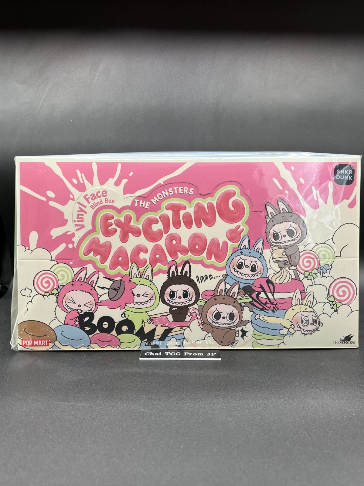 POP MART The Monsters Exciting Macaron Plush Series Factory POP MART The Monsters Exciting Macaron Plush Series Factory