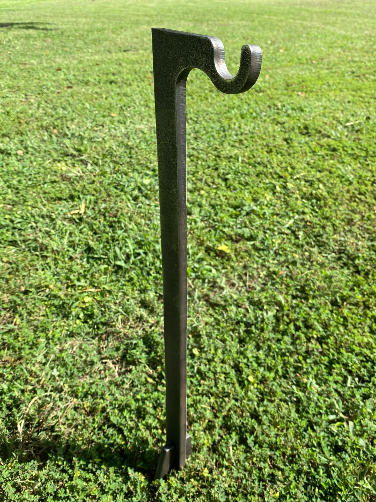 2 Pair 30" Tall 3/8" AR500 Ground Stake Stand w/ Hook for Steel Shooting Targets