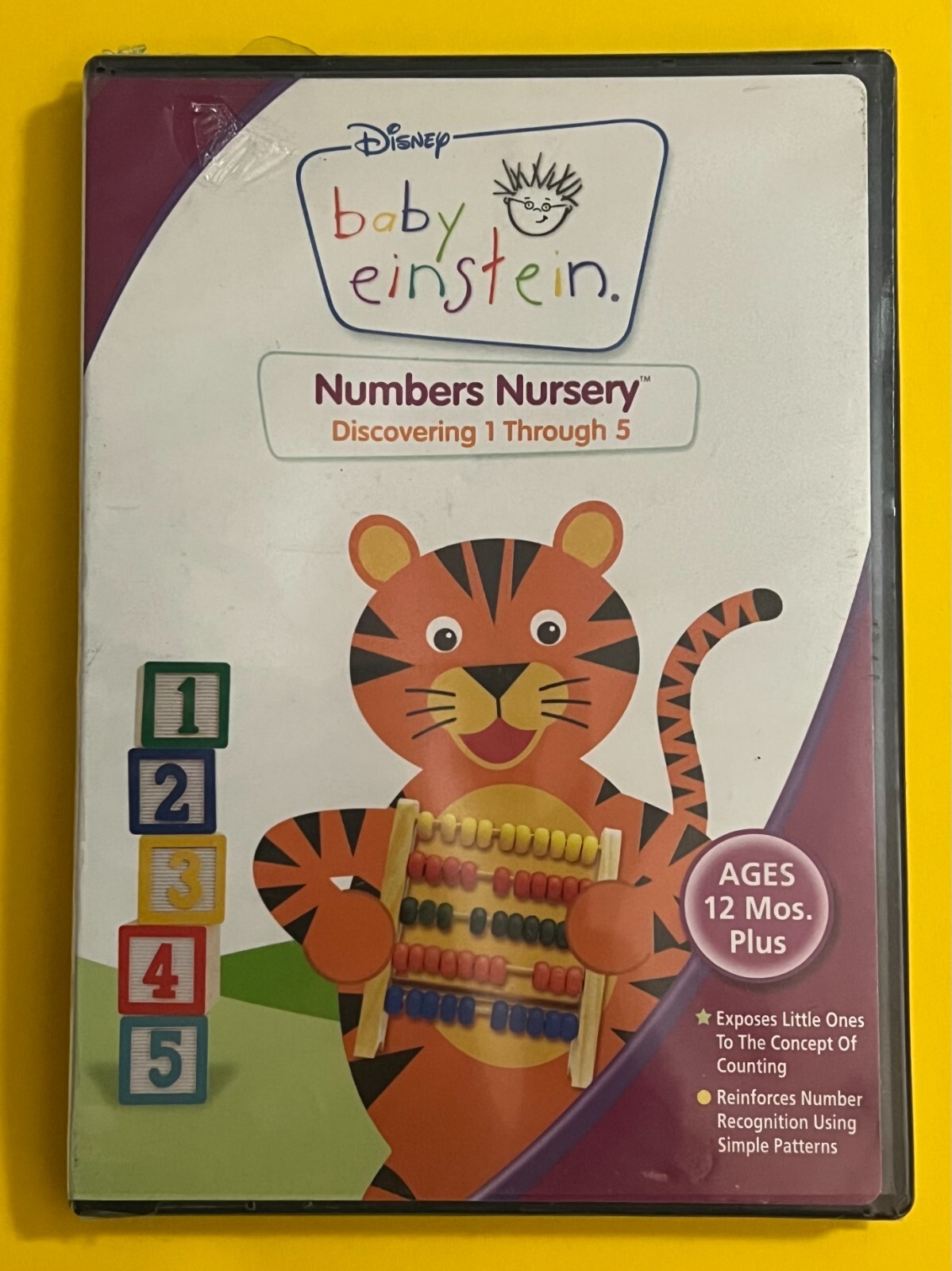 Baby Einstein: Numbers Nursery Discovering 1 Through 5 (DVD, 2003