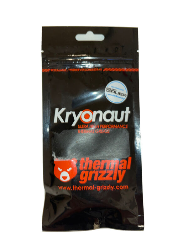 Thermal Grizzly Kryonaut Ultra High Performance Thermal Grease TGK001RS