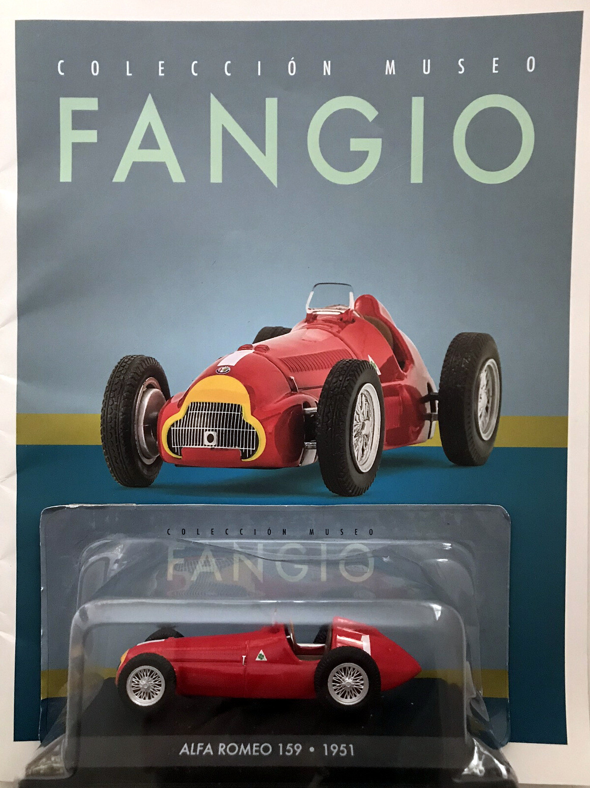 Alfa Romeo 159 1951 限定版 1/43 1951 Formula 1 Juan Manuel Fangio ALFA ROMEO Tipo 159 1:43