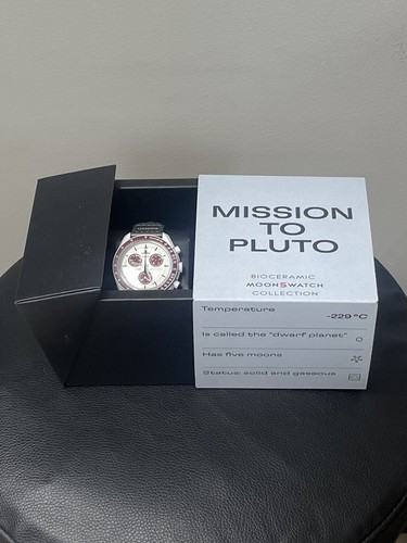OMEGA x Swatch Moonswatch Mission To Pluto Watch Authentic