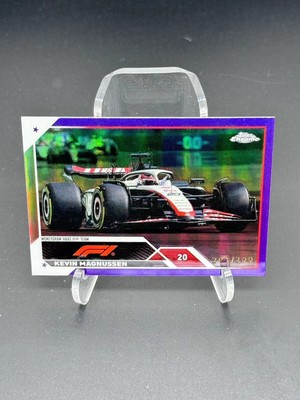 2023 Topps Chrome Formula 1 F1 Kevin Magnussen Purple Refractor 291/399#121 NAN