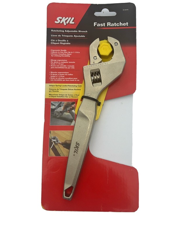 Skill Fast Ratchet Adjustable Wrench     