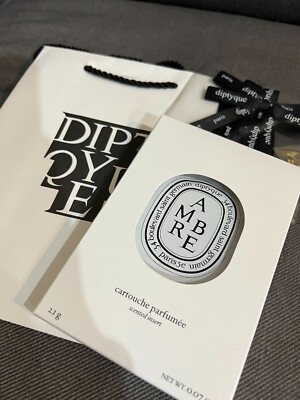Diptyque Scented Insert for Car Diffuser Home Diffuser 0.07oz/2.1g Fragrance
