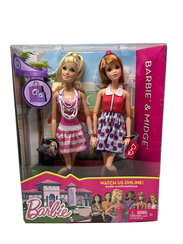 2012 BARBIE LIFE IN THE DREAMHOUSE BARBIE & MIDGE 