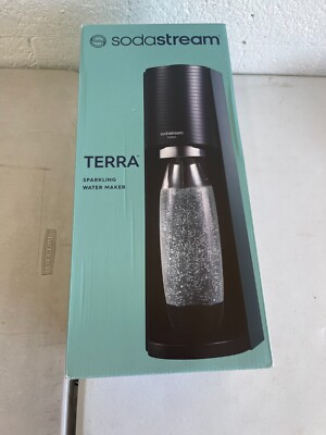 SodaStream Terra Black SodaStream Fizzi Sparkling Water Maker SPT-001