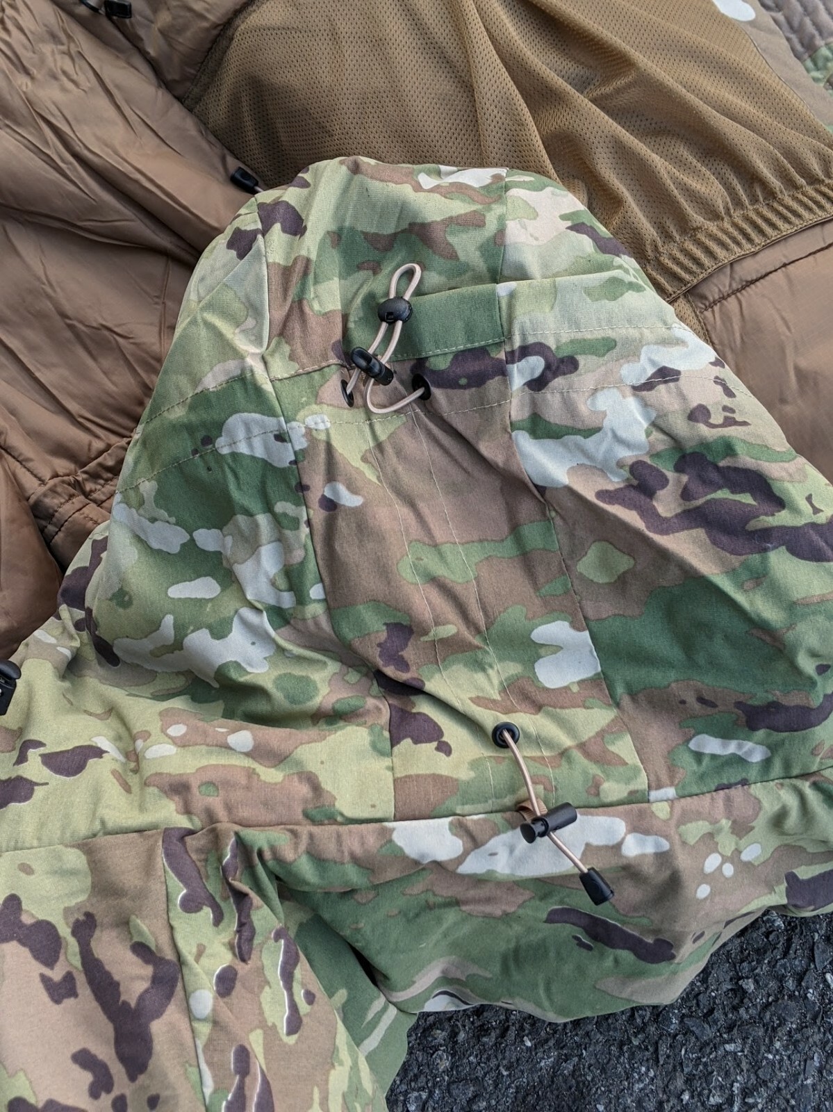 Pre-owned Brooklyn Armed Force Ocp Gen 3 Ecwcs Level 7 Army Extreme Cold Weather Jacket Parka Coat Reproduction In Ocp Camouflage