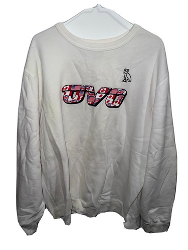 OVO☆Drake☆コットン ロゴ 長袖トレーナー COLLEGIATE CREWNECK October's Very Own Online US | Collection | October's Very Own