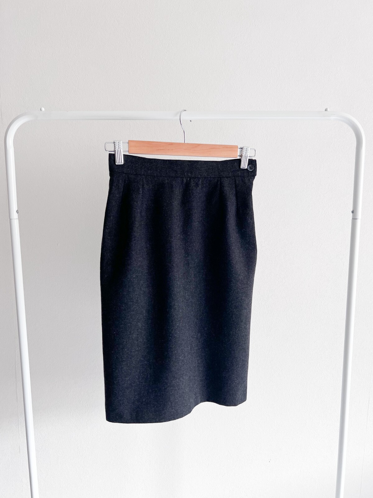 スカート Saint Laurent Saint Laurent Wool Pencil Skirt Knitted wool pencil skirt in brown - Saint Laurent | Mytheresa